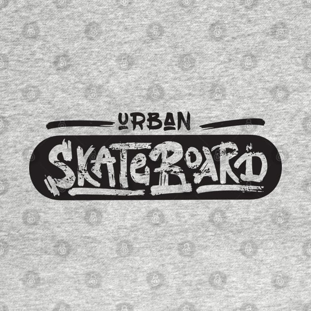 Urban skateboard by Stellart